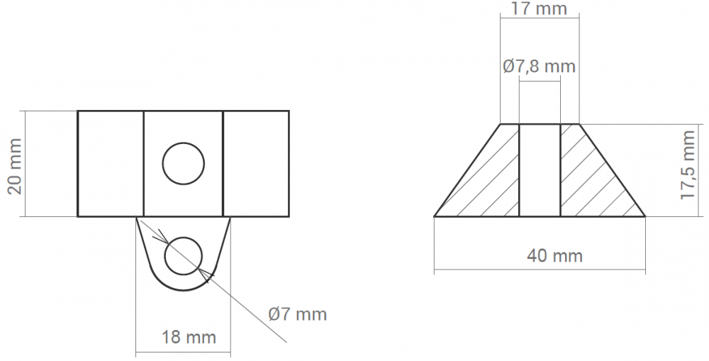 podlozka trapez KONECNA KONECNA